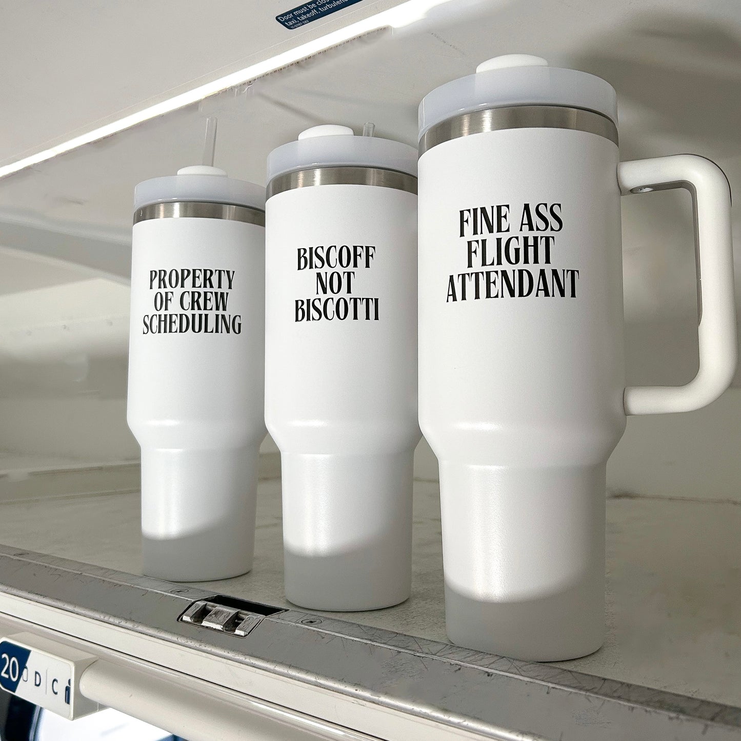 Flight Attendant 40oz Tumblers