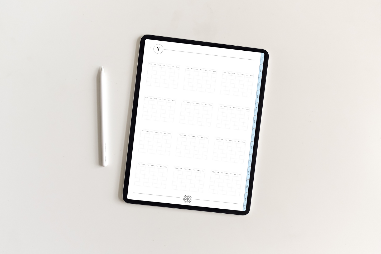 UNDATED iPad Flight Attendant Planner