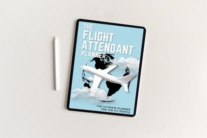 UNDATED iPad Flight Attendant Planner